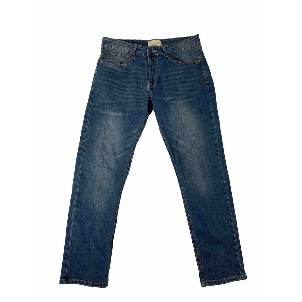 Smith & Mills Denim Womens Jeans‎ Medium Wash Mid Rise Size 33